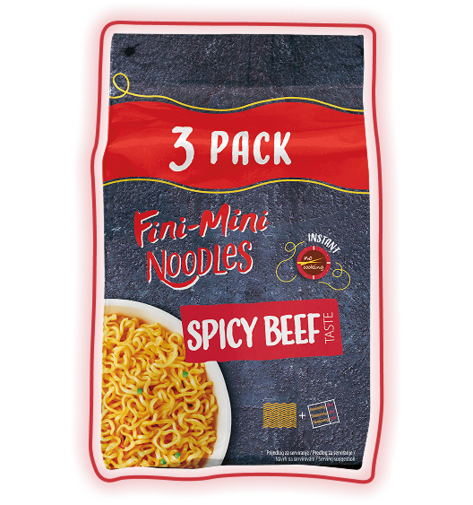 Fini-Mini rezanci Spicy Beef