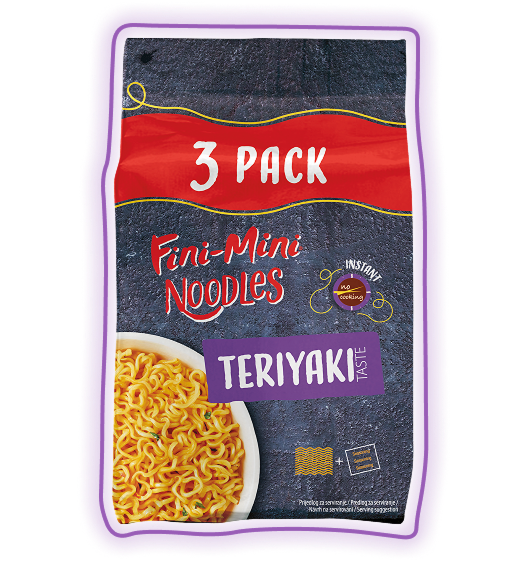 Fini-Mini rezanci Teriyaki