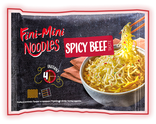 Fini-Mini rezanci Spicy Beef