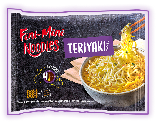 Fini-Mini rezanci Teriyaki
